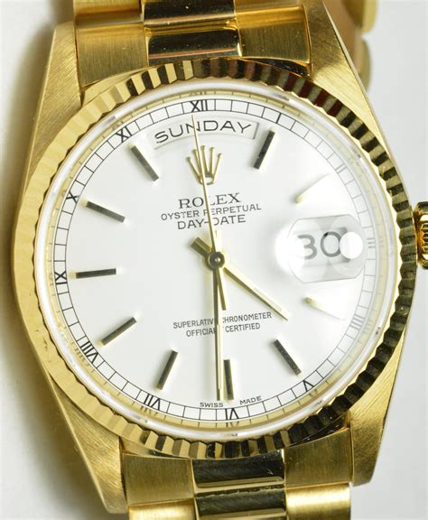 men's rolex 18k gold watch|rolex 18k gold watch price.